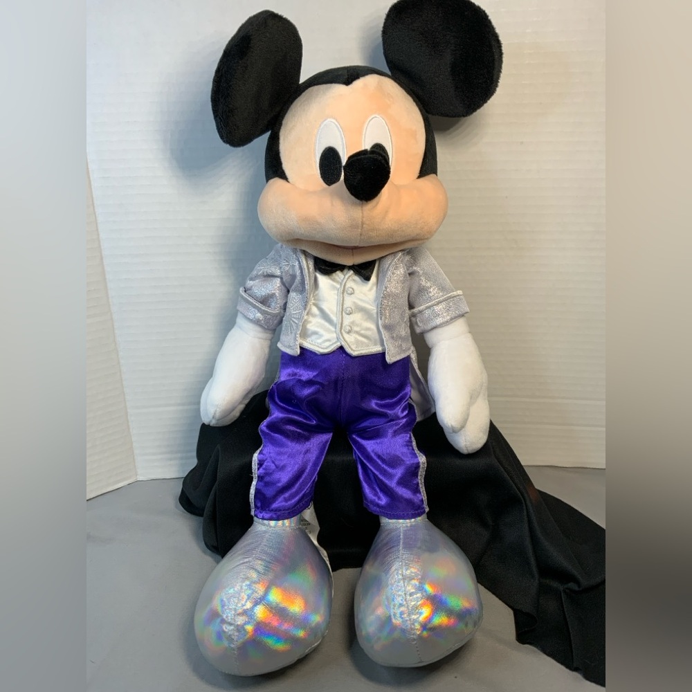 Disney 100 Years of Wonder Anniversary. Mickey Mouse Stuffed Animal Plush Toy